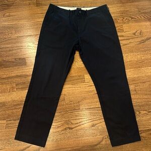 J Crew Men’s Stretch Pant Black W 34 L 30 Dress Pant Work Pant